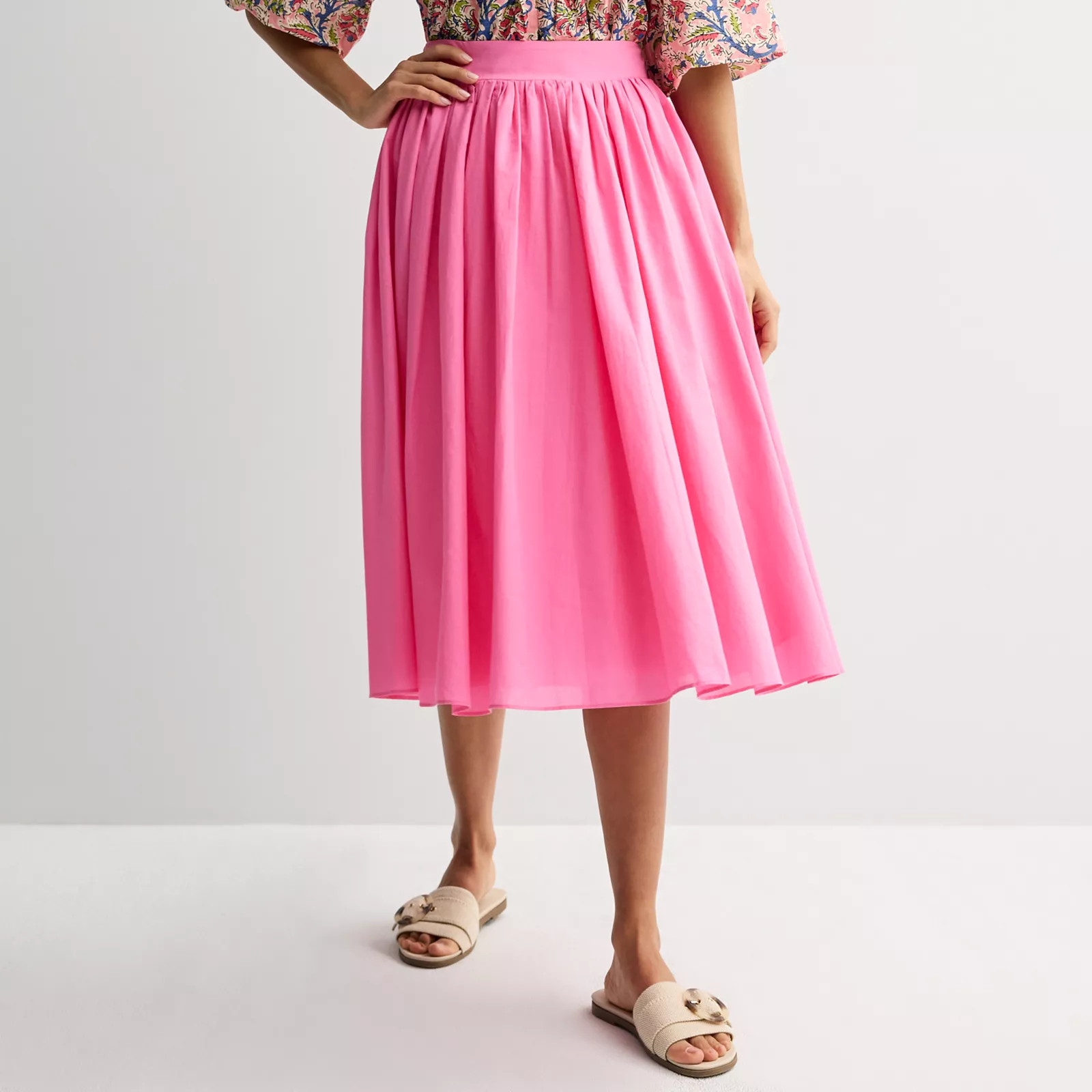 Women's Farmers Market Flowy Midi Skirt | Kohl's