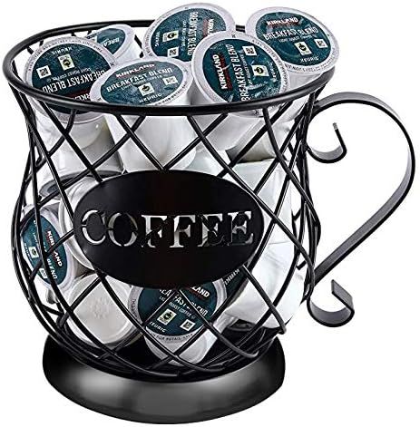 Coffee Pod Holder, Cup-Shaped Coffee Storage Rack for Counter Coffee Capsule Holder Storage Baske... | Amazon (US)