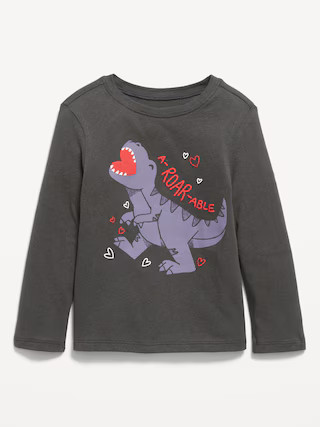 Long-Sleeve Unisex Graphic T-Shirt for Toddler | Old Navy (US)