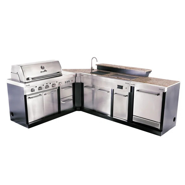 Charbroil Medallion Series 5-Piece Modular Outdoor Kitchen Set | Wayfair North America
