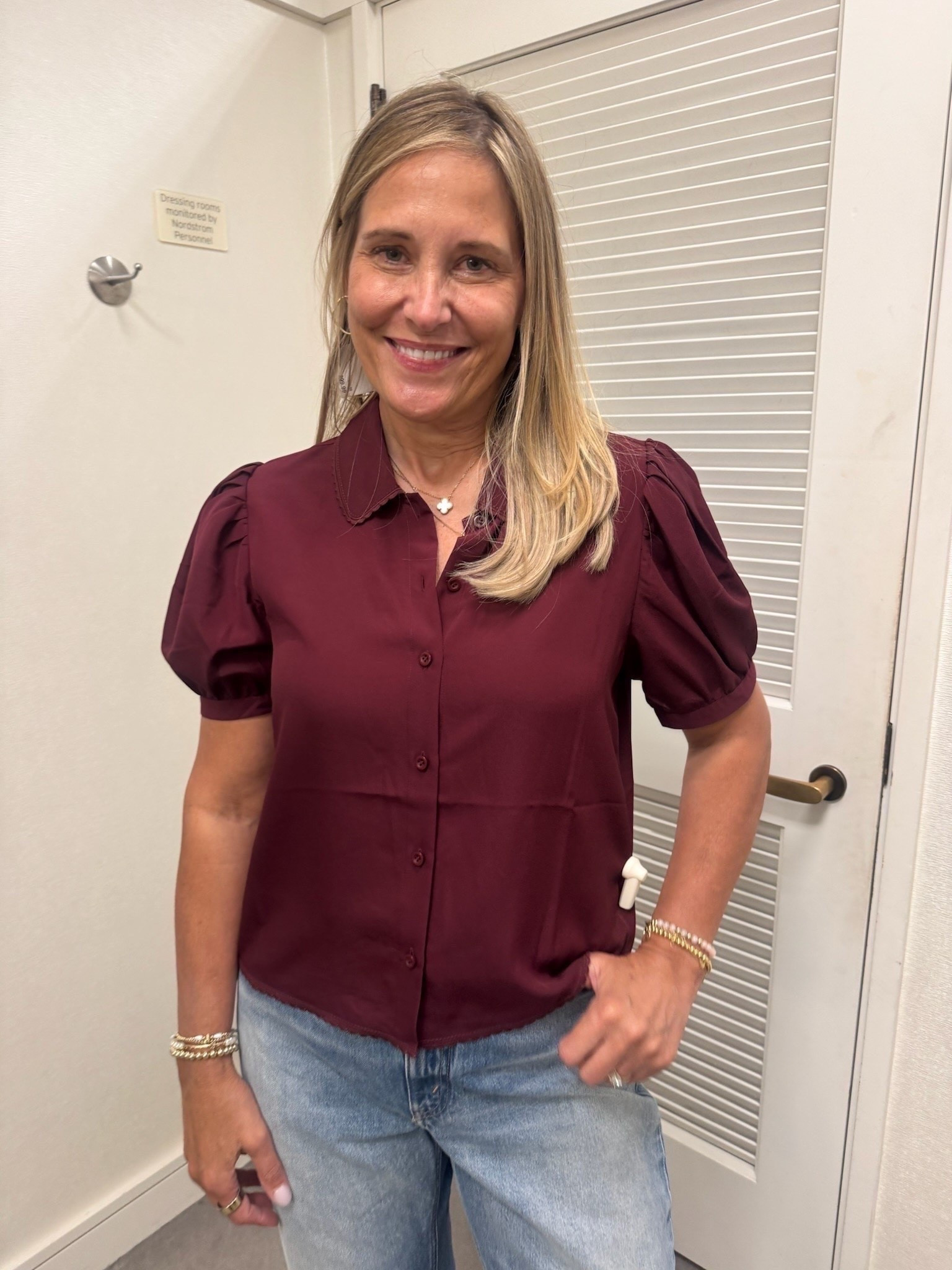 This top caught our eye the moment we tried it on at Nordstrom. It’s an easy piece to pair with jeans, trousers, skirts, and shorts, making it one you’ll wear again and again. The Anniversary Sale makes it the perfect time to add this versatile favorite to your wardrobe.
s

#LTKOver40 #LTKSeasonal #LTKMidsize