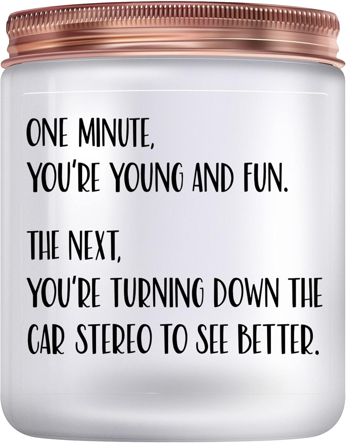 Scented Candles Birthday Gifts for Women and Men- Funny Happy 40th 50th 60th 70th Birthday Gift f... | Amazon (US)