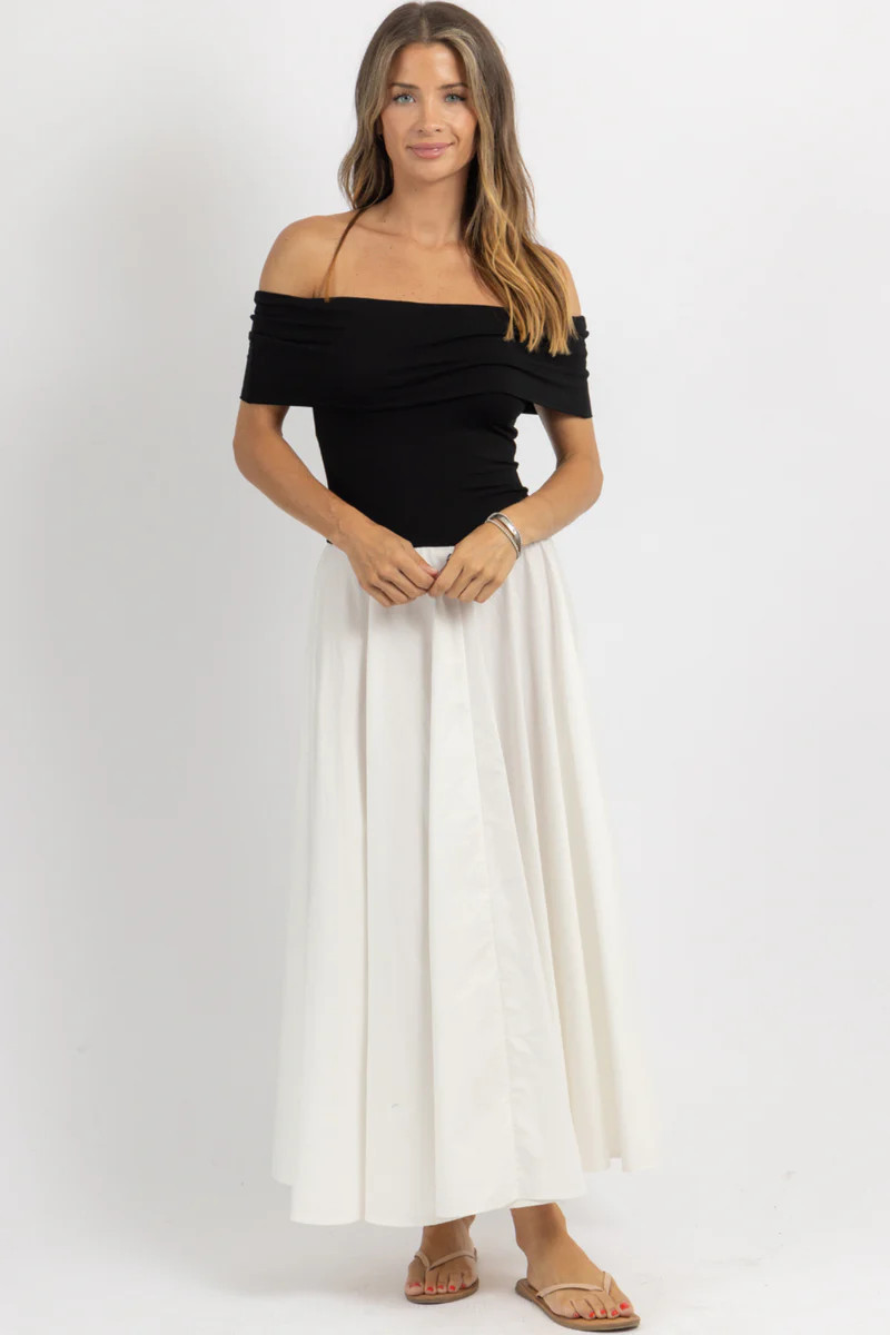 REYNA CONTRAST MAXI DRESS | L'ABEYE