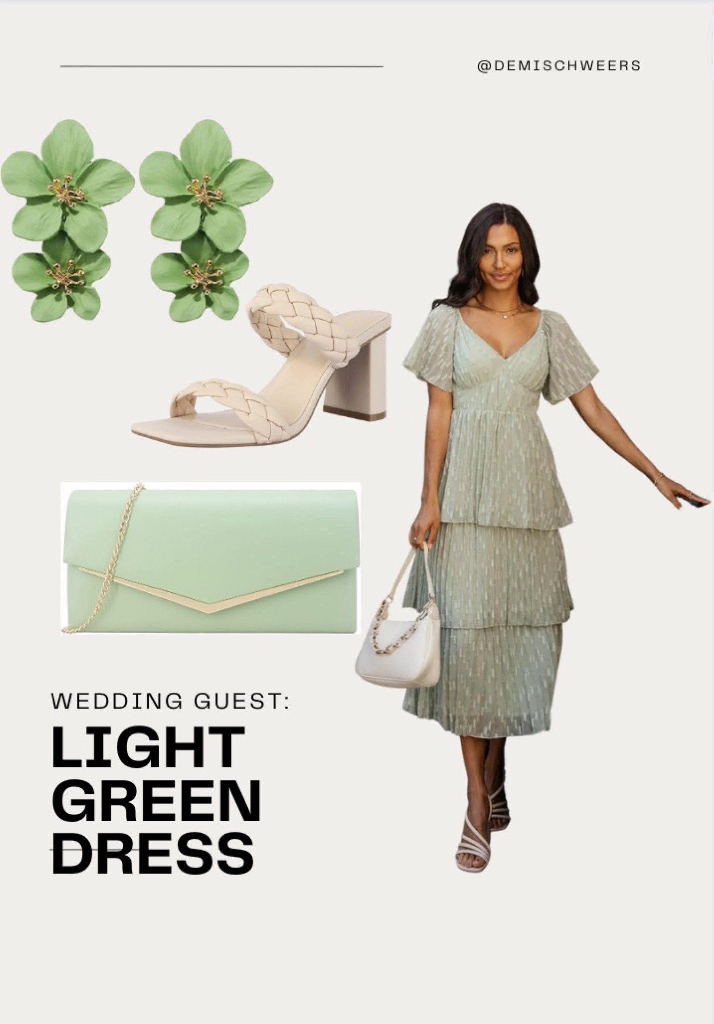Wedding Guest, green wedding guest dress, baby shower outfit, bump friendly, green dress, clutch, heals, earrings, wedding outfit, st. Patrick’s day 

#LTKstyletip #LTKbump #LTKwedding