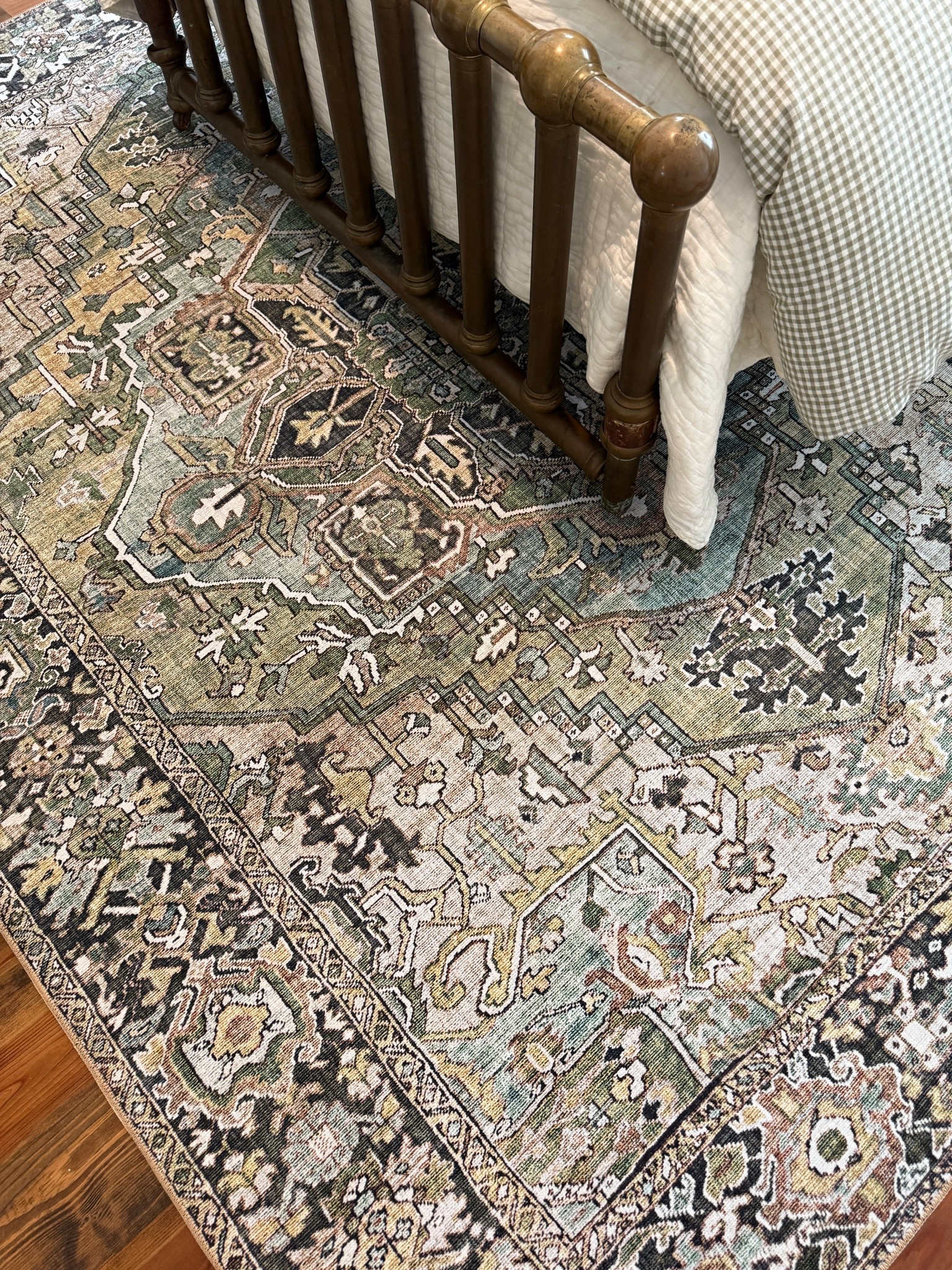 The most beautiful oriental style rug in green for a boys bedroom. Also have it in the red colorway 

#LTKSaleAlert #LTKHome
