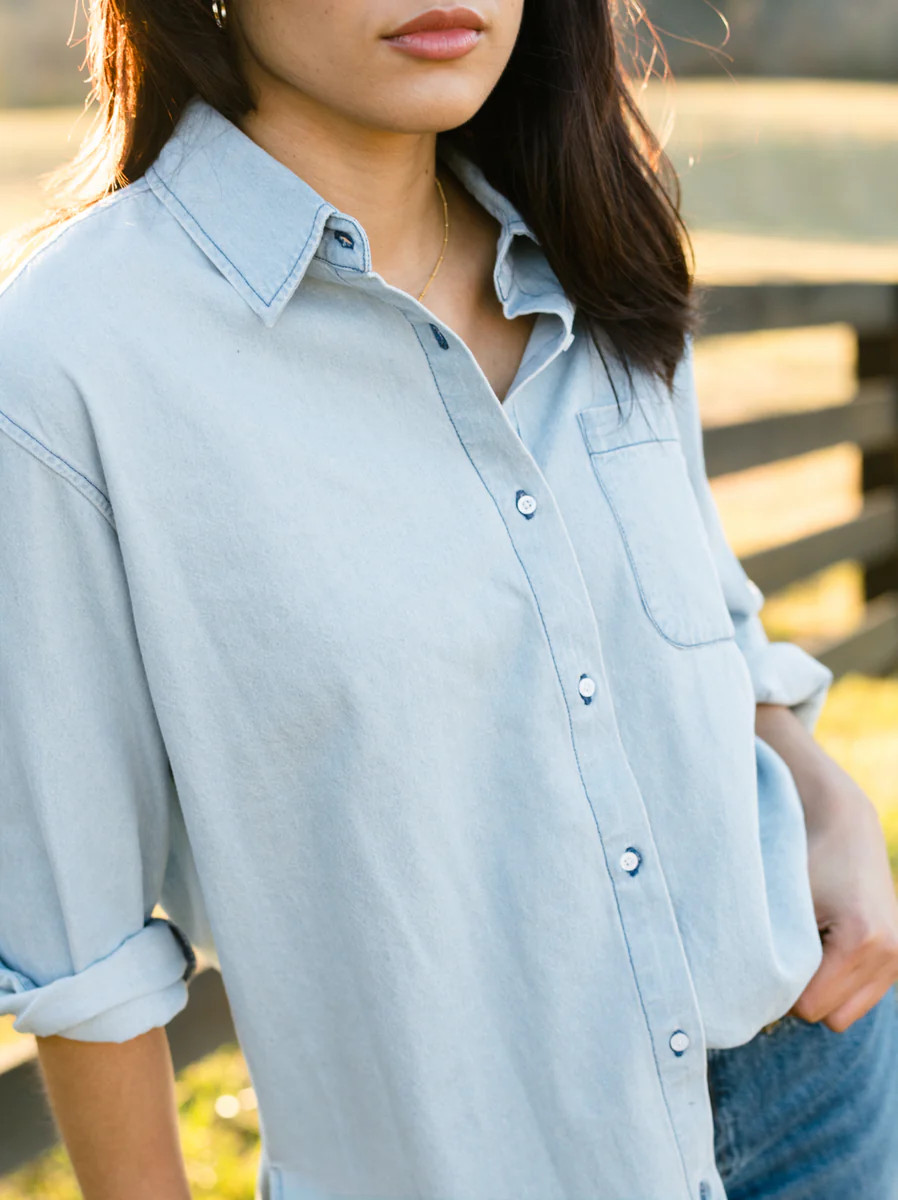 Harris Oversized Button Down Shirt | ABLE Clothing