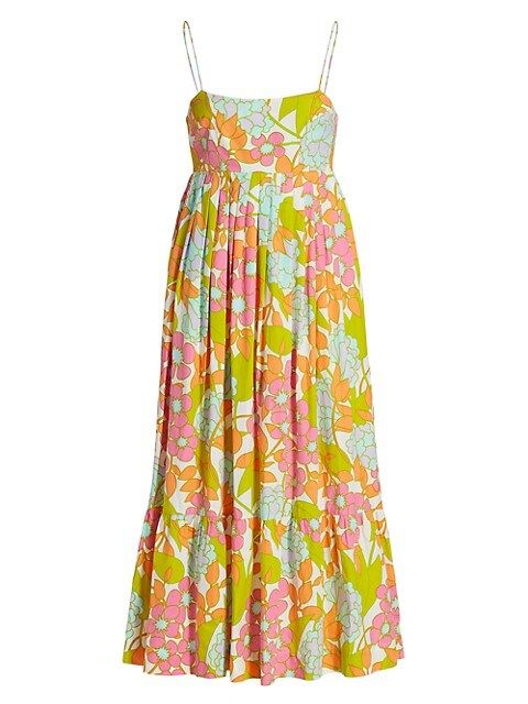En-Flowered Midi Dress | Saks Fifth Avenue