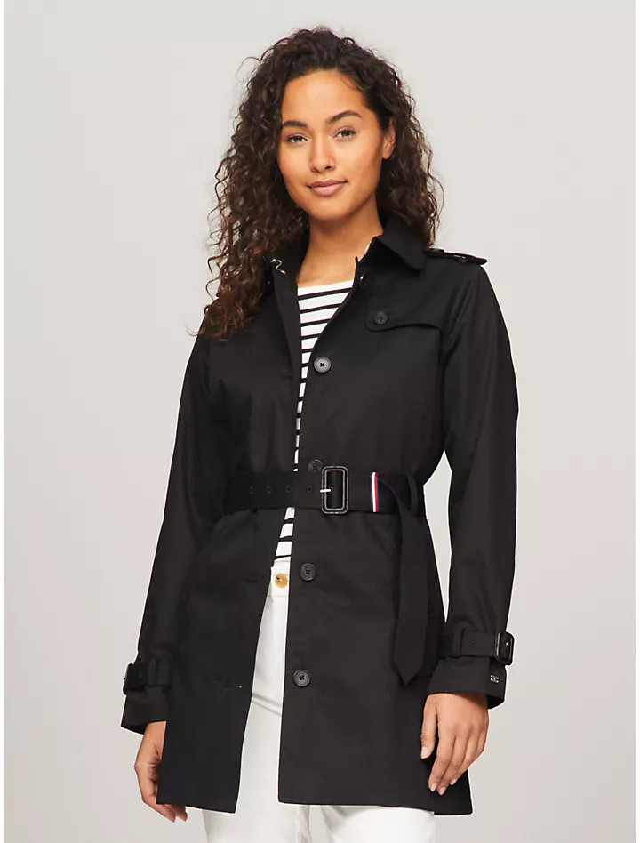 Belted Single Breasted Trench | Tommy Hilfiger | Tommy Hilfiger (US)