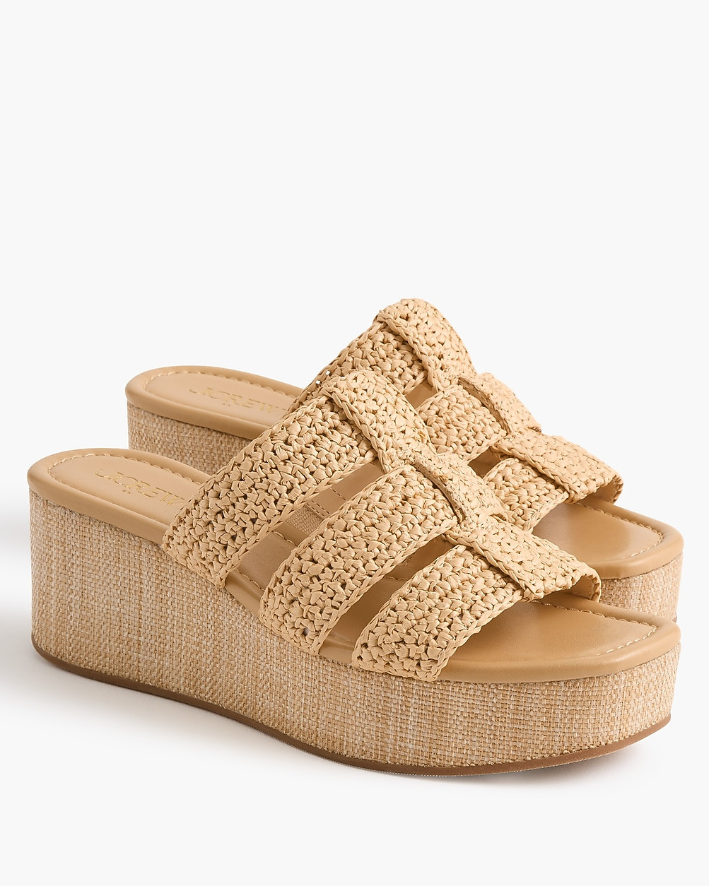 Fisherman flat-form wedges | J.Crew Factory