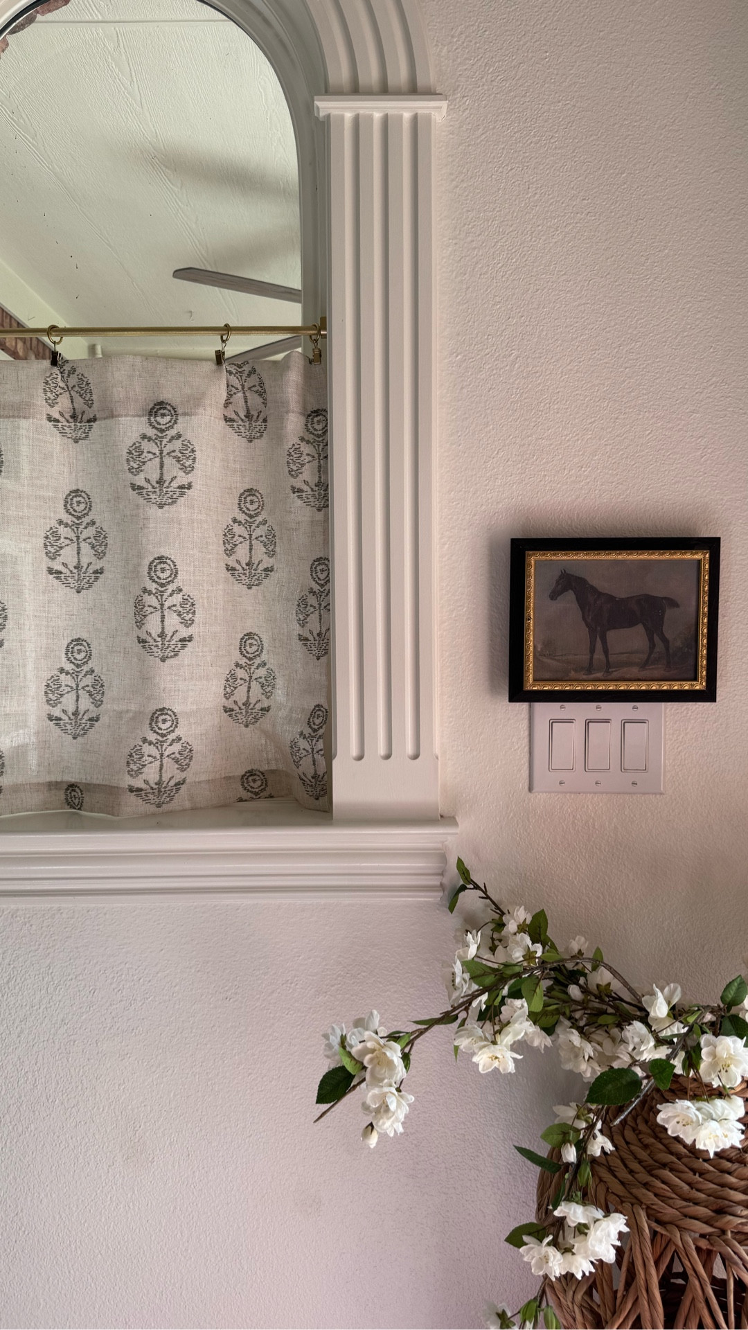 DIY cafe curtain rod // Amazon cafe curtain// entryway // cottage entryway 

#LTKHome