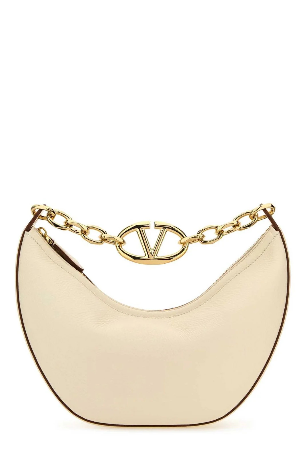 Valentino VLogo Moon Zip-Up Small Hobo Bag | Cettire Global