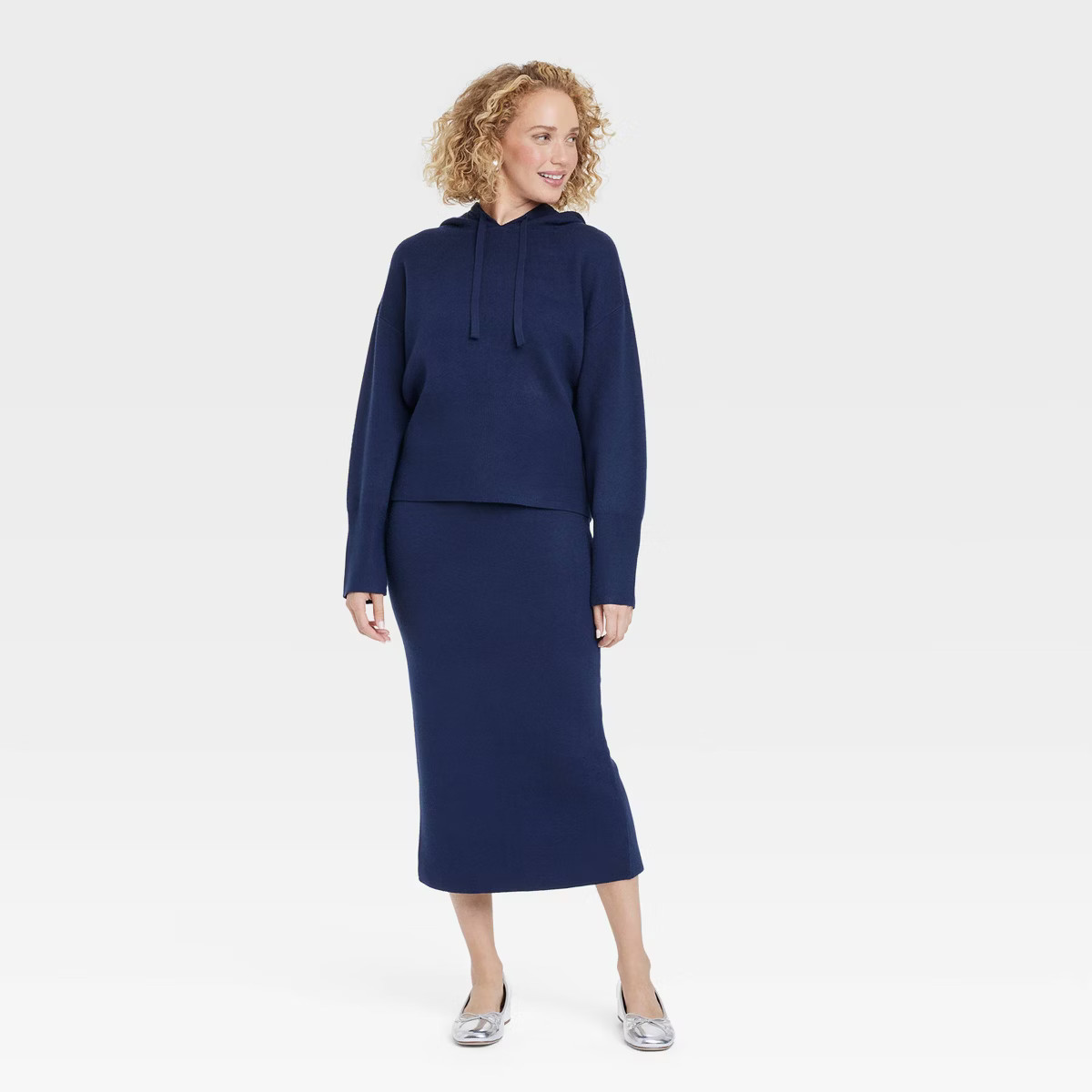 Women's Cozy Knit Hoodie Sweatshirt - A New Day™ | Target