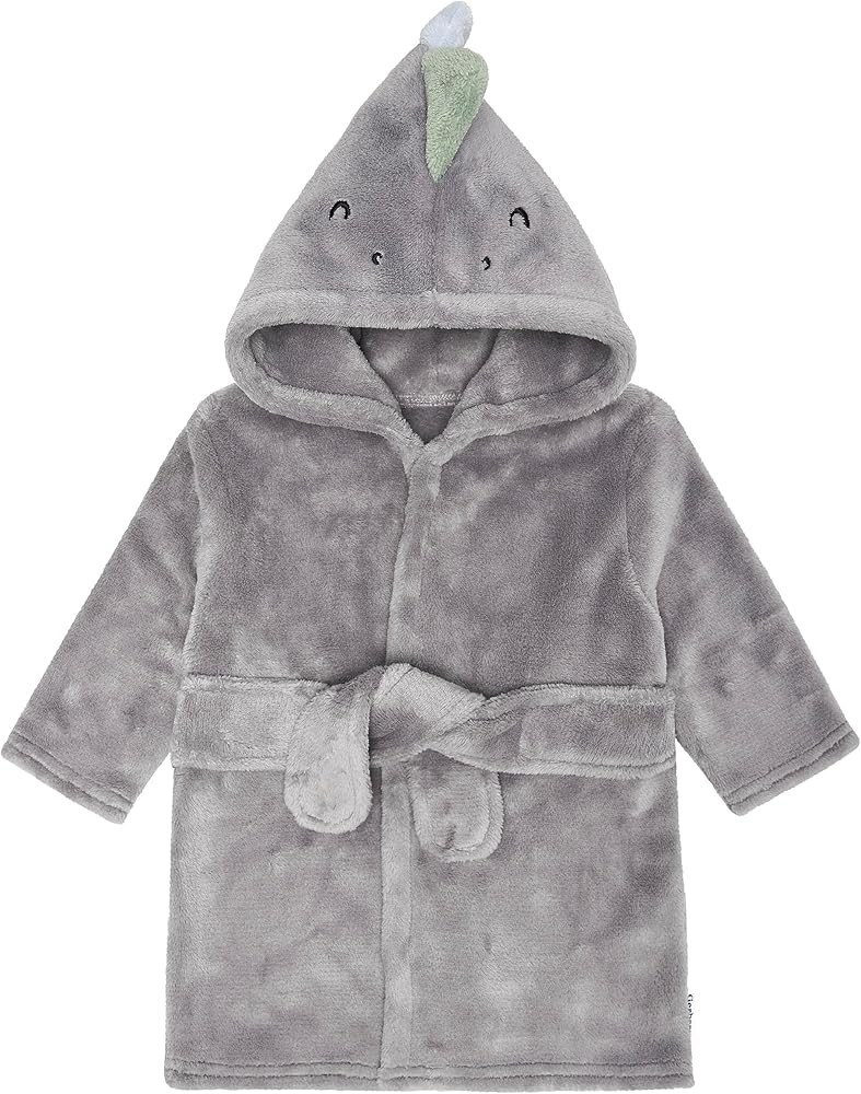 Gerber Unisex Baby Plushy Soft Hooded Animal Character Bathrobe | Amazon (US)