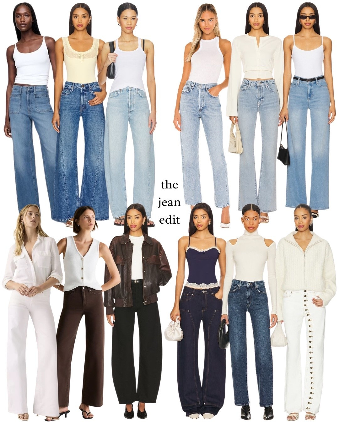 the jean edit 

#LTKootd #LTKgrwm #LTKSaleAlert