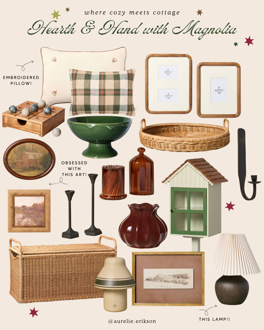 Cozy season is calling 🤎 The new Hearth & Hand with Magnolia fall collection at Target is full of warm textures, timeless neutrals, and charming cottage-inspired finds. From cozy kitchen accents to layered home décor, these pieces are perfect for creating the ultimate cozy home this fall. 🍂✨ #TargetFinds #HearthAndHand #Magnolia #TargetHome #FallDecor #CozyHome #CottageStyle #Cottagecore #FallHomeDecor 

 #LTKSeasonal #LTKHome