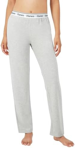 Hanes Women's Originals Lounge Pants, Comfywear Sleep Pants for Women, Straight Leg Loungewear Pa... | Amazon (US)