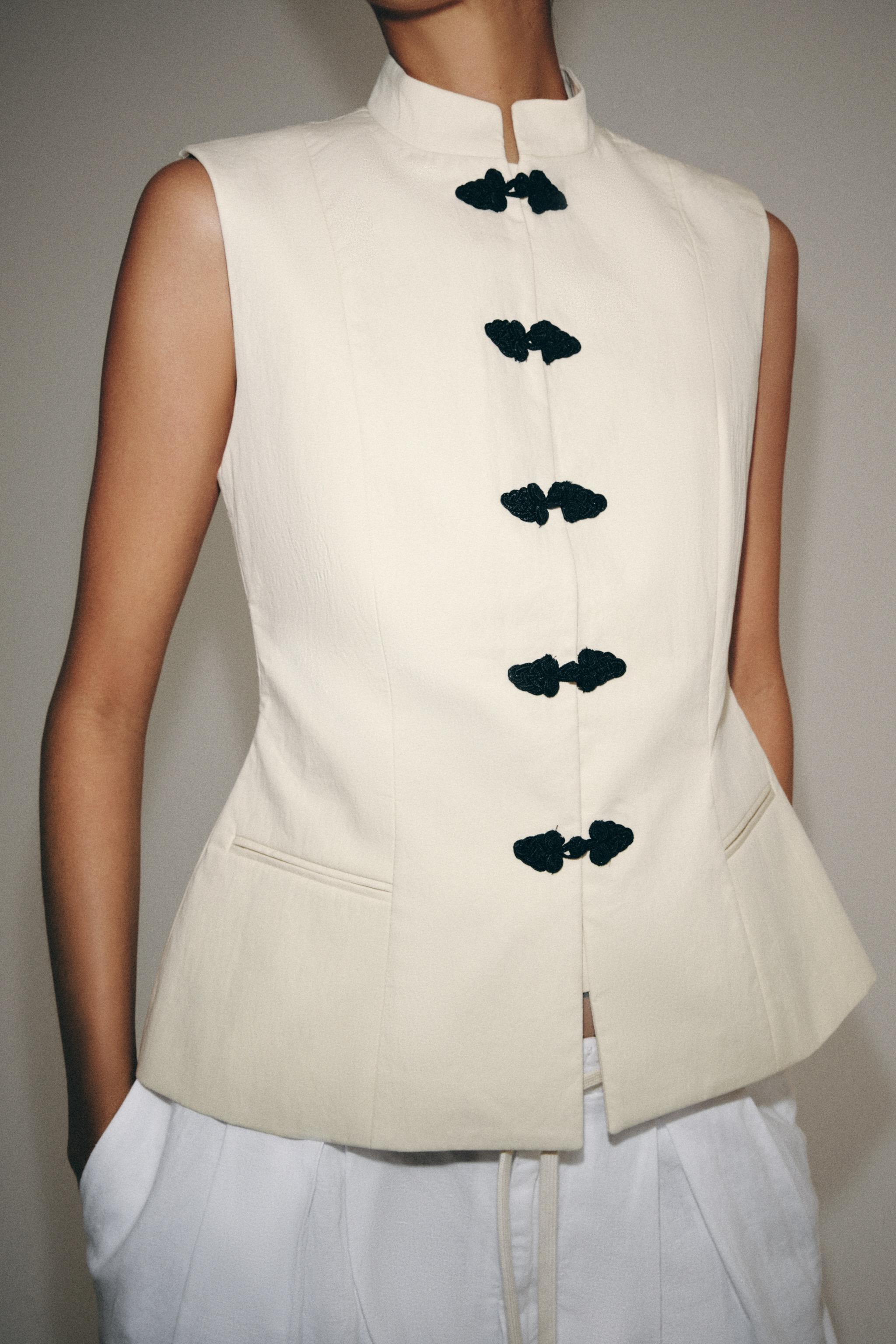 ZW COLLECTION TAILORED VEST | Zara US