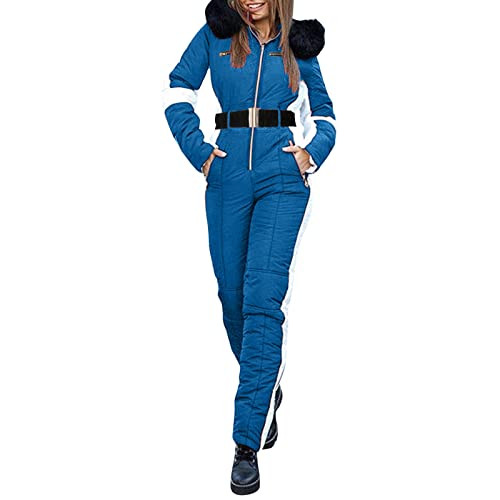 Women Ski Suits One Piece Snow Suits Waterproof Windproof Men Snowsuit Insulated Ski Jumpsuit for... | Amazon (US)