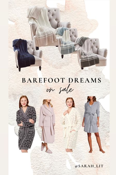 Barefoot dreams blankets and robes on sale