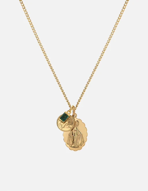 Mini Saints Agate Trilogy Necklace | Miansai