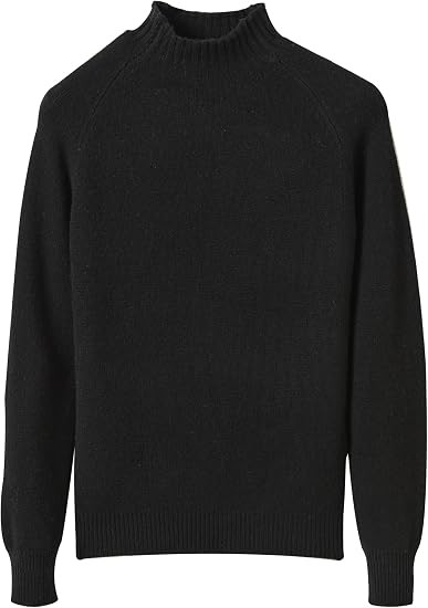 LINY XIN Women's Mock Neck Sweater Fall Winter 100% Merino Wool Basic Warm Soft Long Sleeve Knit ... | Amazon (US)