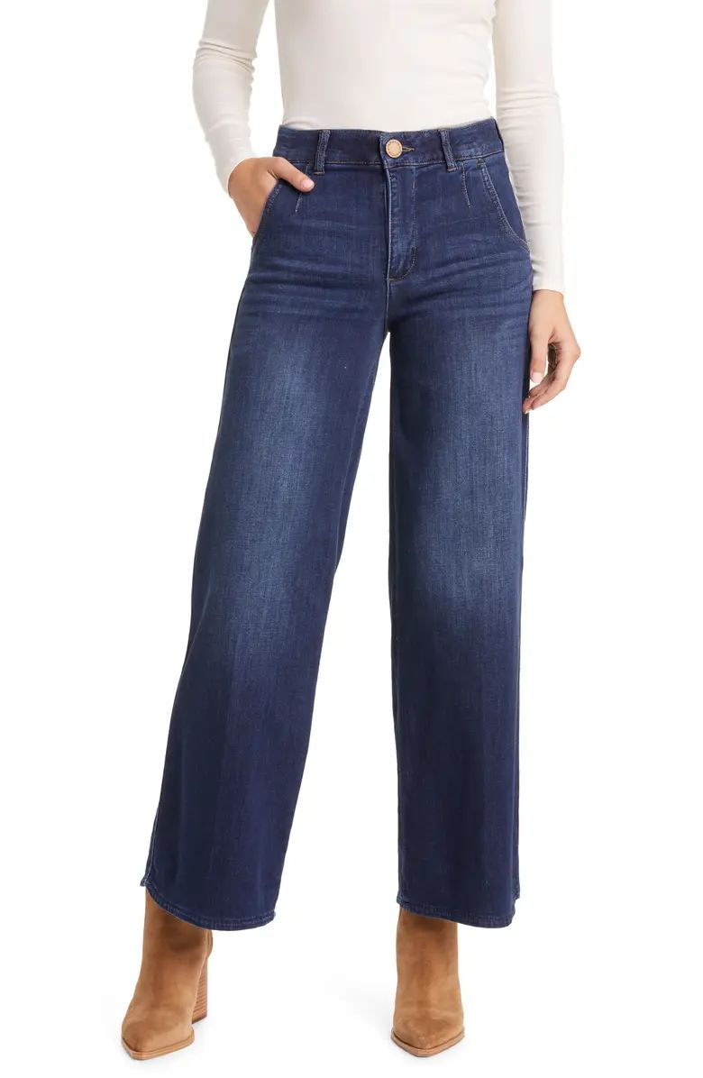 'Ab'Solution Skyrise Wide Leg Jeans | Nordstrom