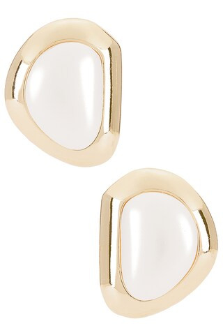 8 Other Reasons Diana Pearl Stud in Gold from Revolve.com | Revolve Clothing (Global)