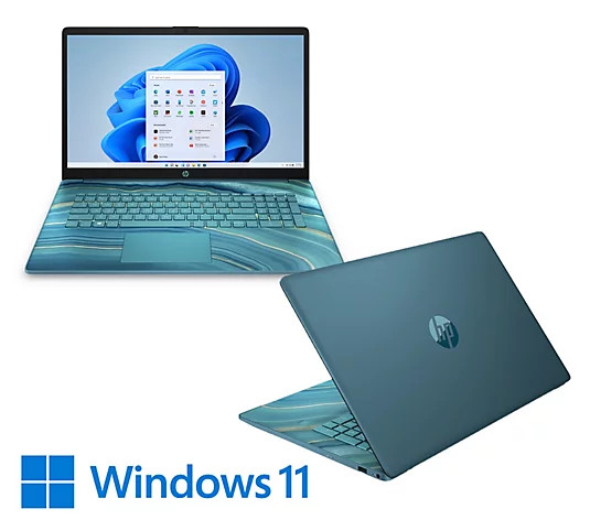HP 15" Touch Laptop Intel i5 12GB RAM 512GB SSD with MS365 and HP Services - QVC.com | QVC
