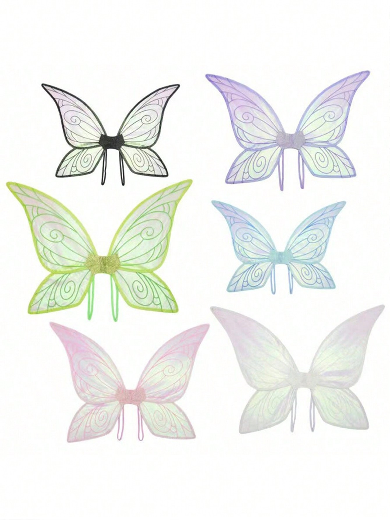 1pc Butterfly Fairy Wings, Suitable For Halloween Costume, Costume, Dance Performance, Carnival R... | SHEIN