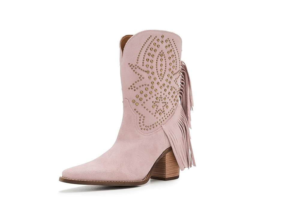 Dingo Star Power Women's Boots Pink : 9.5 B - Medium, Suede | Zappos