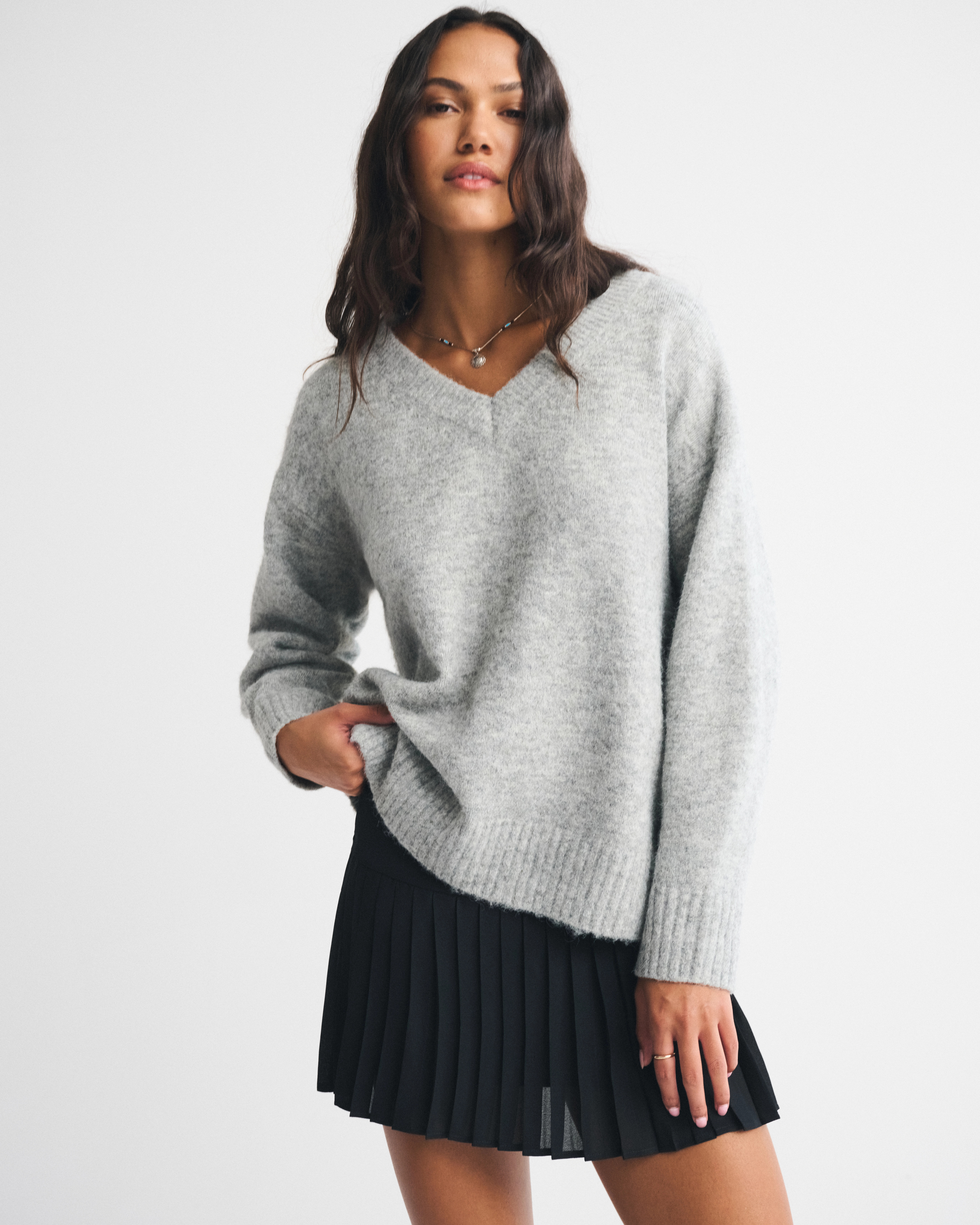 Dad V-Neck Sweater | Abercrombie & Fitch (US)