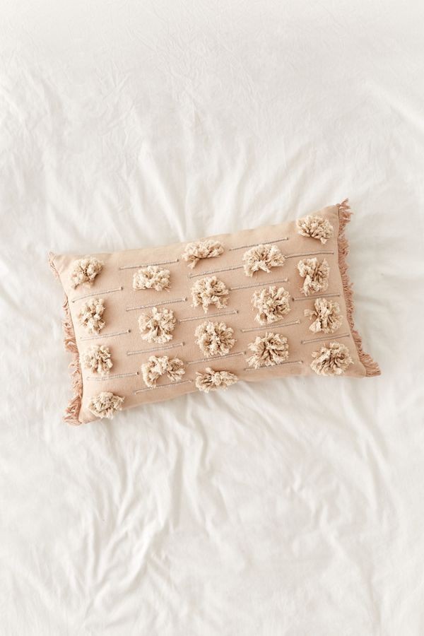 Edra Tufted Lumbar Pillow | Urban Outfitters US