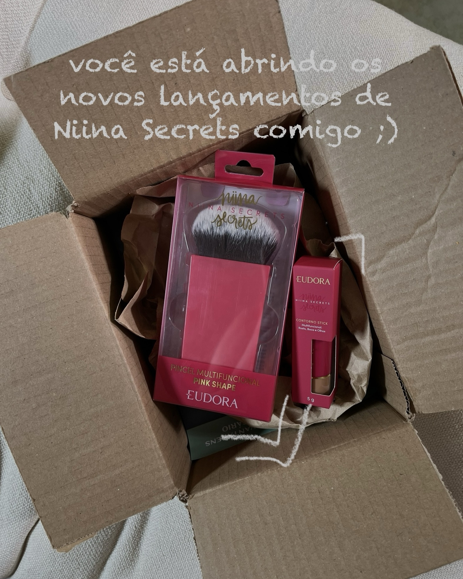 🍒Novos lançamentos linha niina secreta 
~ contorno stick
~ pincel multifuncional 

#LTKbeleza #LTKbrasil #LTKpromo