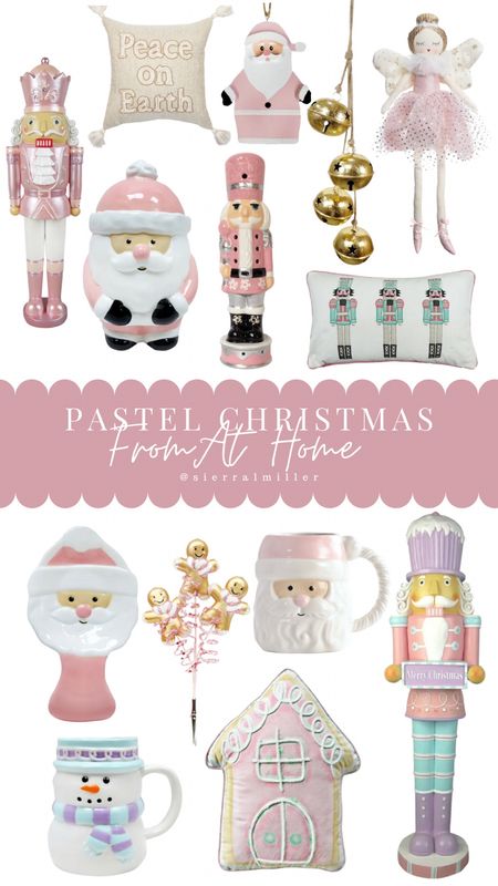 Pastel Christmas! Shop my favorite pastel and pink Christmas finds for 2023! 

#LTKHoliday #LTKSeasonal #LTKhome