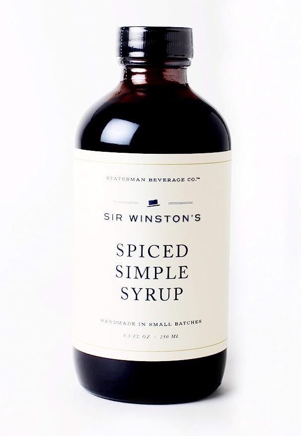 Sir Winston's Spiced Simple Syrup - Old Fashioned Cocktail Syrup w/ Bitter Herbs & Warm Spices (m... | Amazon (US)