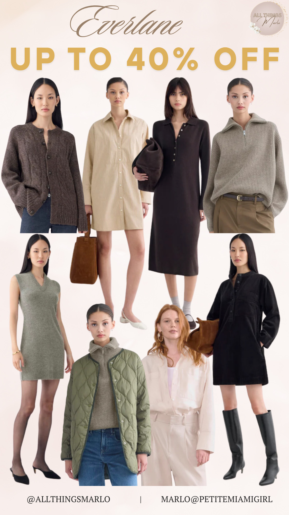 Everlane up to 40% off. 

 #LTKSaleAlert #LTKStyleTip #LTKWorkwear