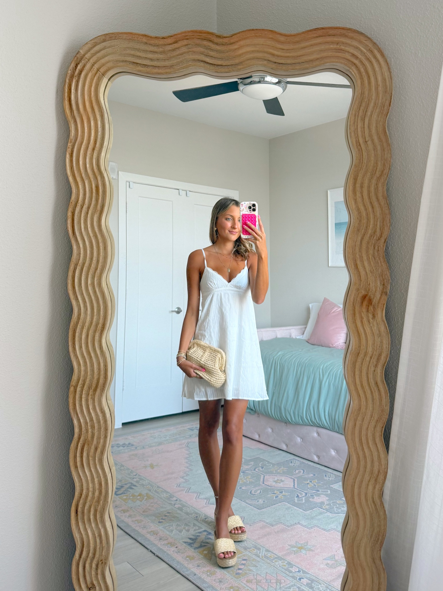 white bride to be dress / bridal dress / white graduation dress from princess Polly! Wearing a size 2. Use code MCKENZ20 for 20% off💕💍

#LTKWedding #LTKootd