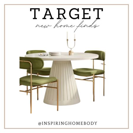 Target home finds 

Dining table, dining chairs 

#LTKhome