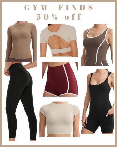 Gym wear , sports bra , tank top, gym top, gym leggings, yoga leggings, Amazon finds, Amazon deals

#LTKfindsunder50 #LTKfitness #LTKActive