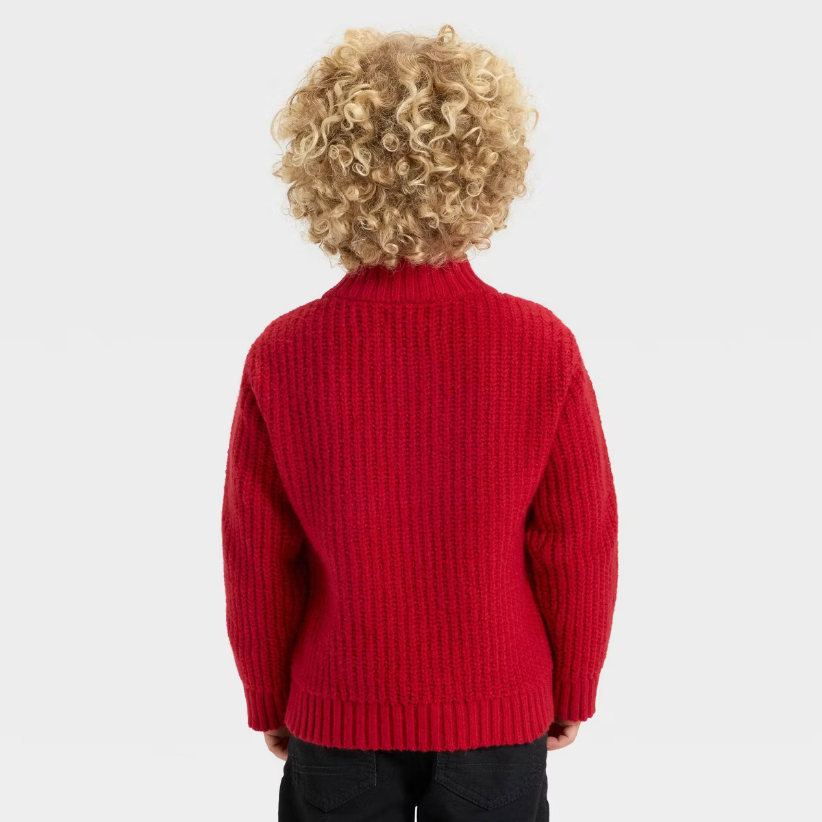 Toddler Boys' Mockneck Knit Sweater - Cat & Jack™ | Target