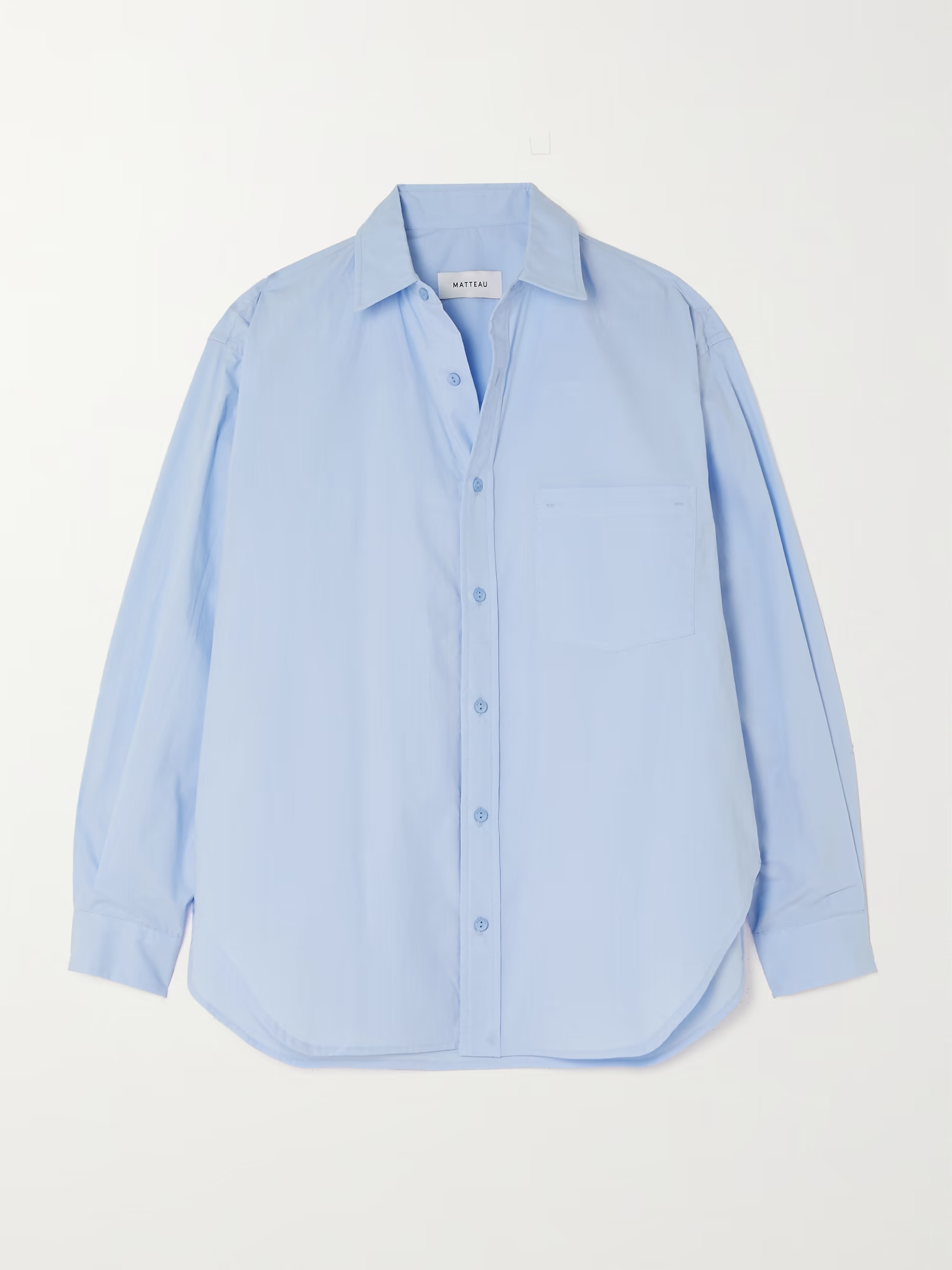 Cotton-poplin shirt | NET-A-PORTER (US)