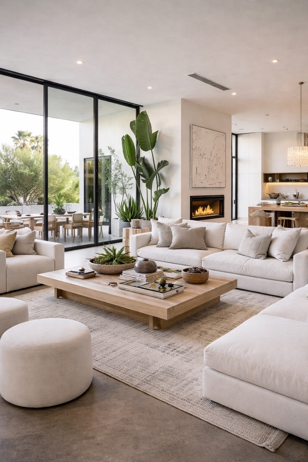 Bright modern living room designed in soft neutral tones with natural wood accents, cozy sectional sofa, minimal coffee table and warm layered decor. Perfect inspiration for a modern luxury home, calm interiors and timeless design ideas.

#livingroominspiration #modernlivingroom #neutralinterior #modernhome #luxuryinterior #interiordesign #cozyhome #modernneutral #homeinspo #contemporarydesign #minimalinterior #designerhome #ltkhome #pinteresthome