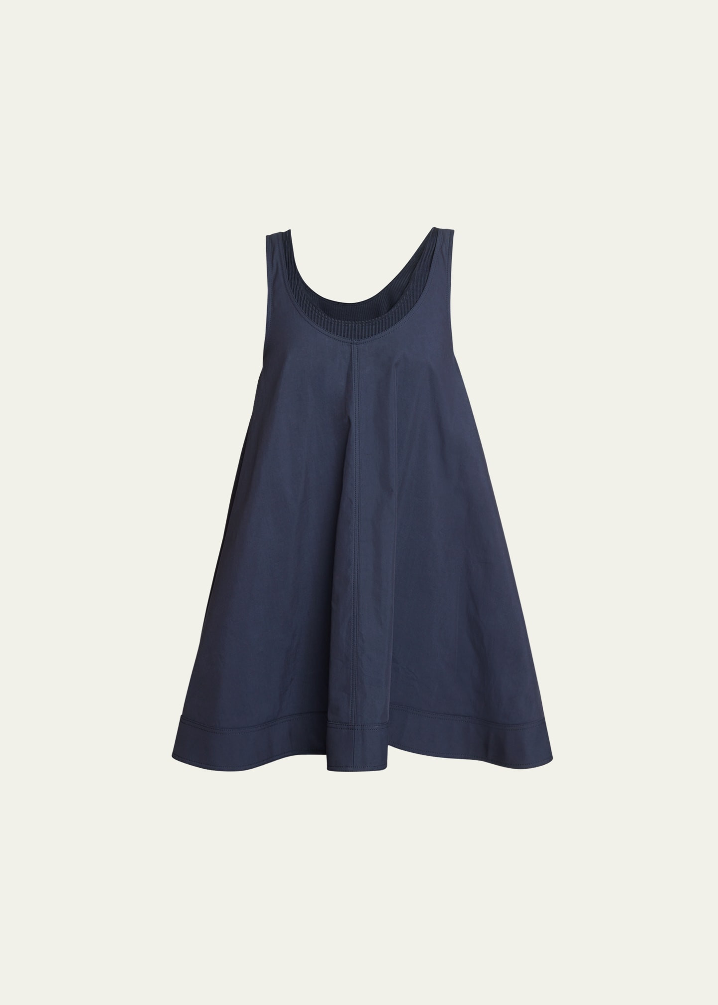 Double-Layer Trapeze Mini Dress | Bergdorf Goodman