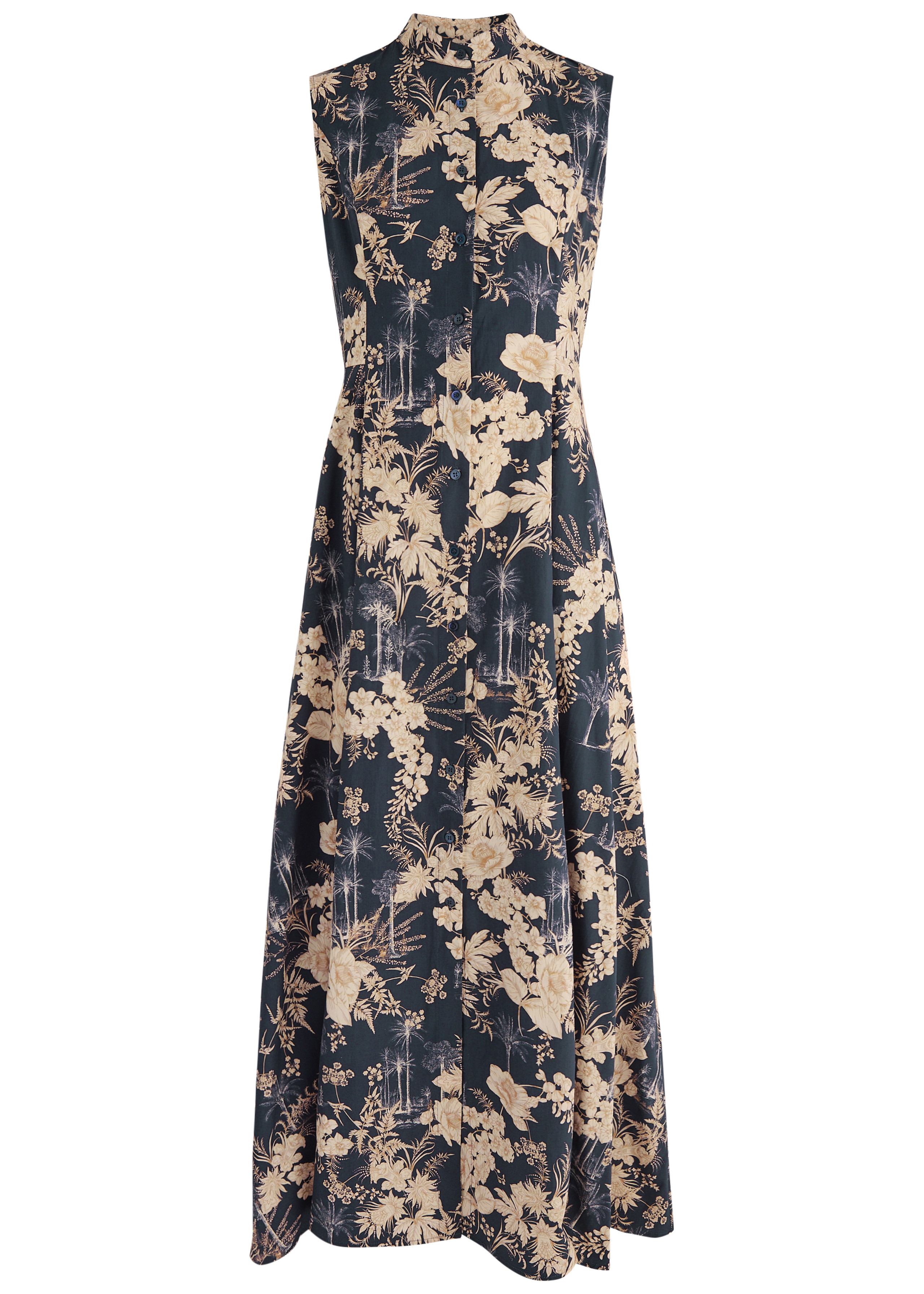 Carine floral-print cotton maxi dress | Harvey Nichols