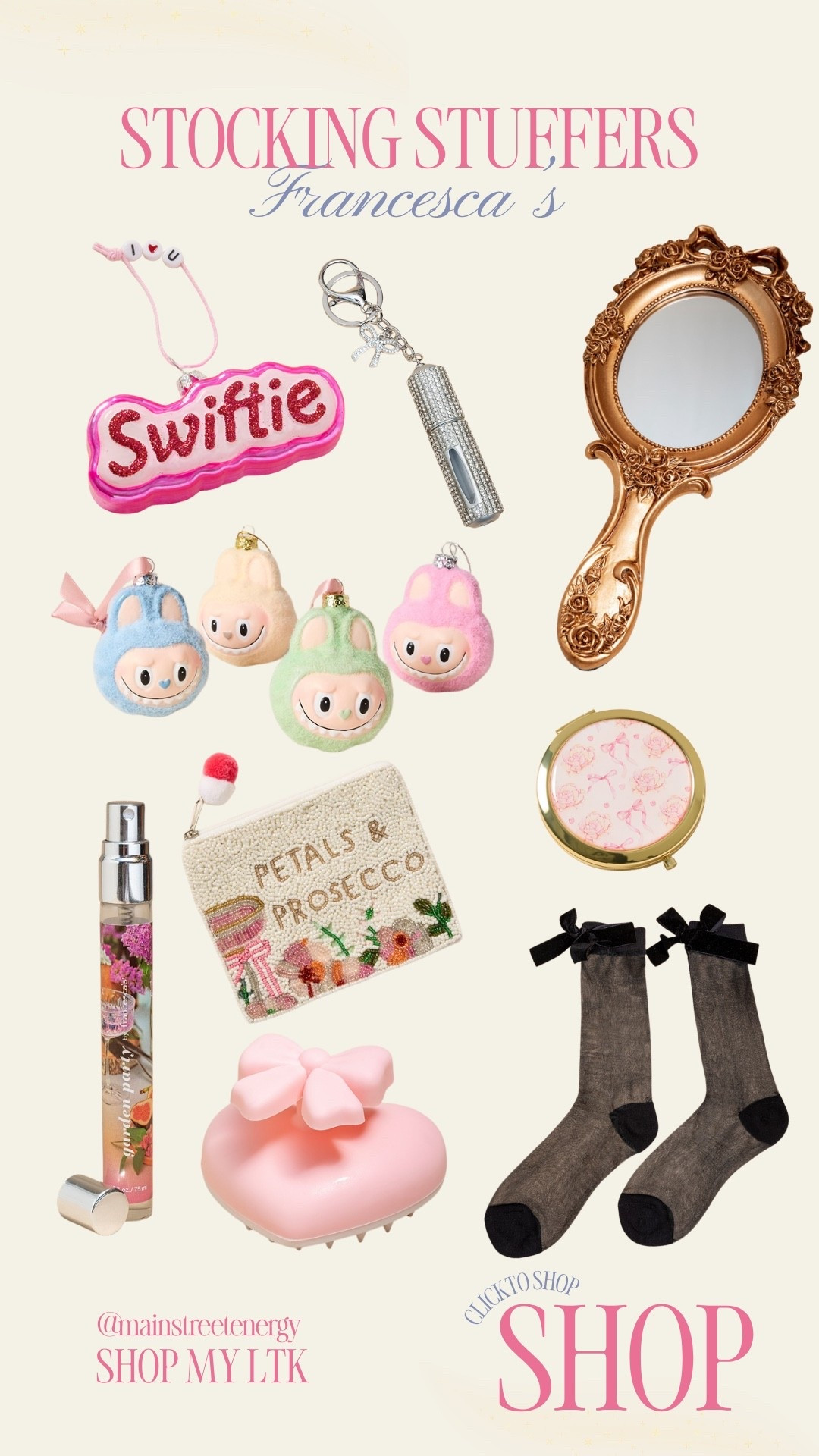 Girlie Stocking Stuffers from Francesca’s


#LTKGiftGuide #LTKFindsUnder100 #LTKHoliday