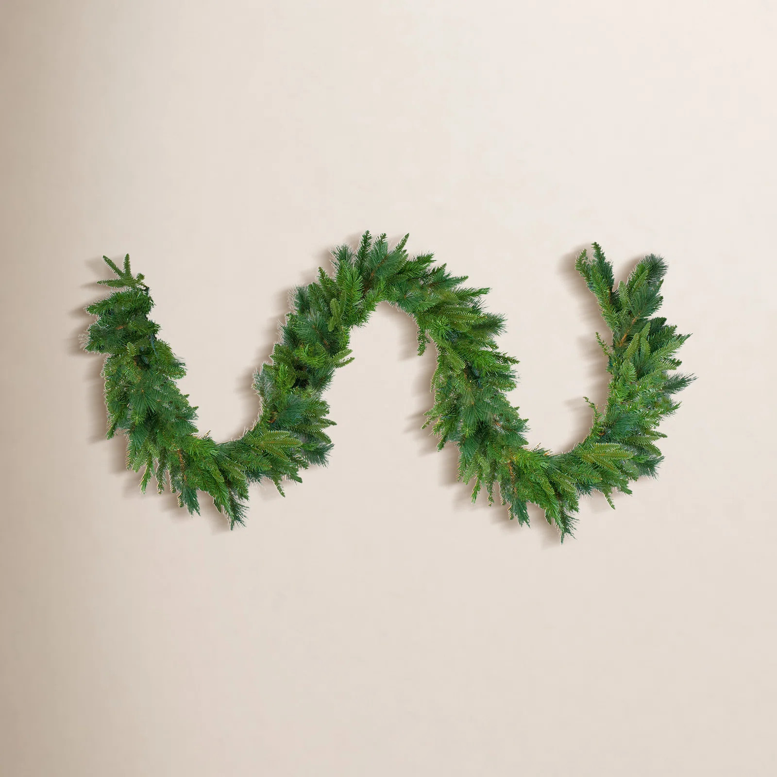 9' x 14" Rosemary Emerald Angel Pine Artificial Christmas Garland - Unlit | Wayfair North America