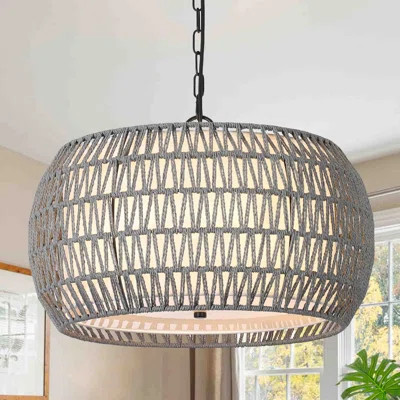 5 - Light Dimmable Drum Chandelier | Wayfair North America