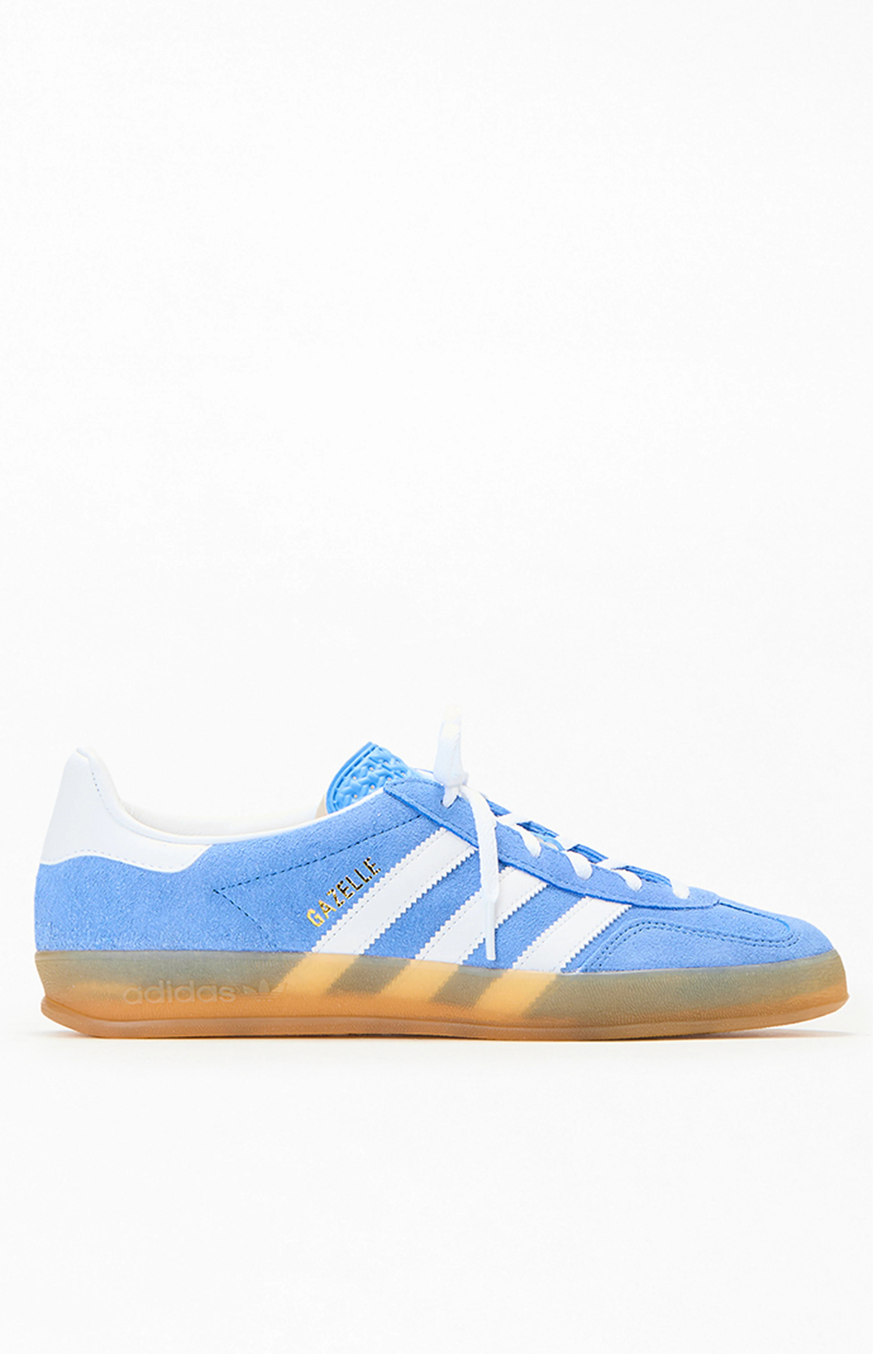 adidas Women’s Blue Gazelle Indoor Sneakers | PacSun
