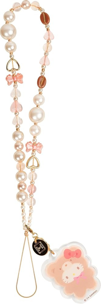 iFace Hello Kitty and Friends Beaded Wristlet Universal Charm Strap [Latte Bear Series] – Cute ... | Amazon (US)