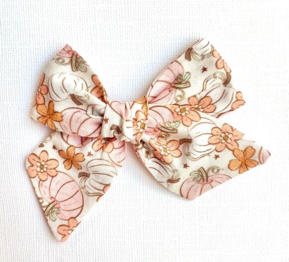Pink Pumpkin Bow You Choose 1  20 Styles  Halloween Fall - Etsy | Etsy (US)